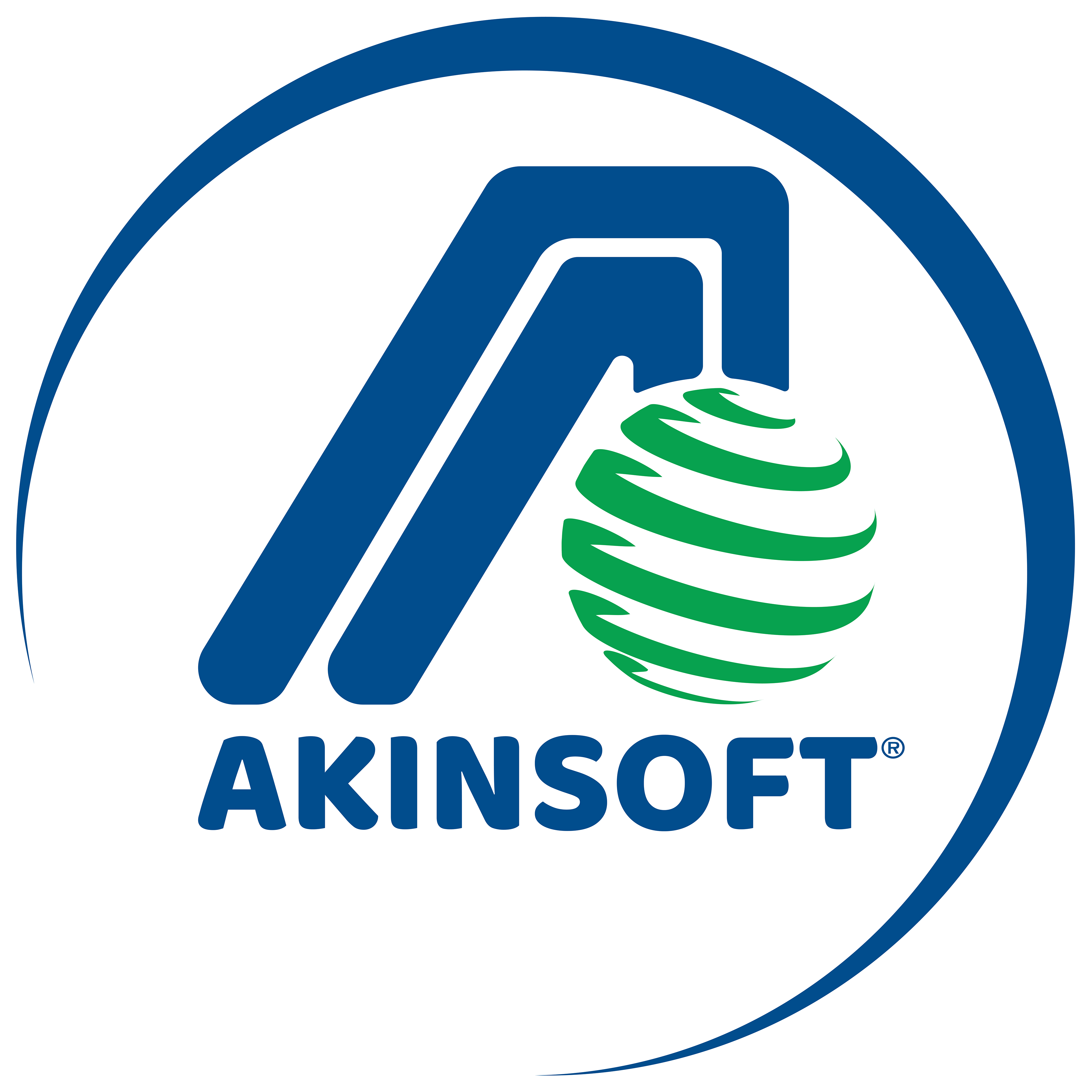 Akınsoft 25. yıl logosu